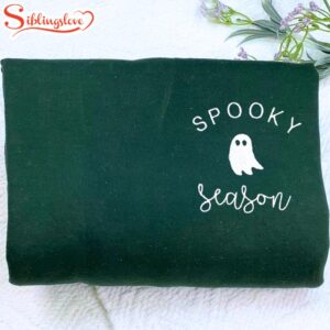 Halloween Spooky Season Embroidered Sweatshirt…