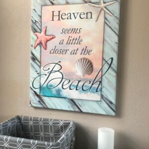 Heaven At The Beach Canvas…