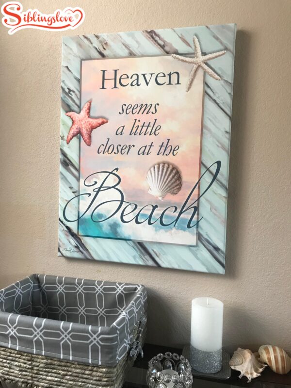 Heaven At The Beach Canvas Wall Art