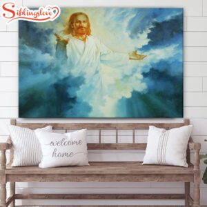 Heavenly Welcome Canvas Wall Art