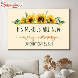 His Mercies Are New Every…