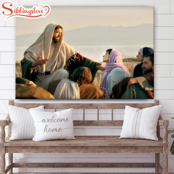 His Mother Shall Be Called Mary Canvas Wall Art