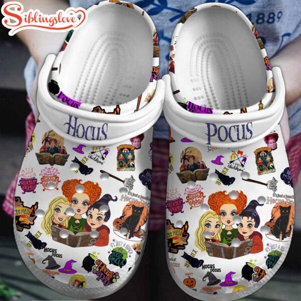 Hocus Pocus Movie Clogs Shoes Cartoon Clogs For Fans