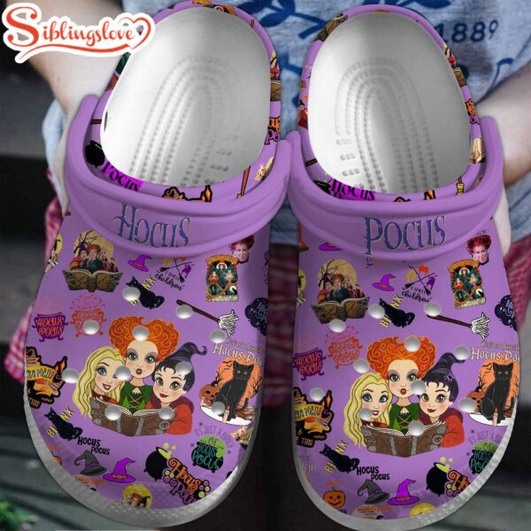 Hocus Pocus Movie Clogs Shoes Cartoon Clogs