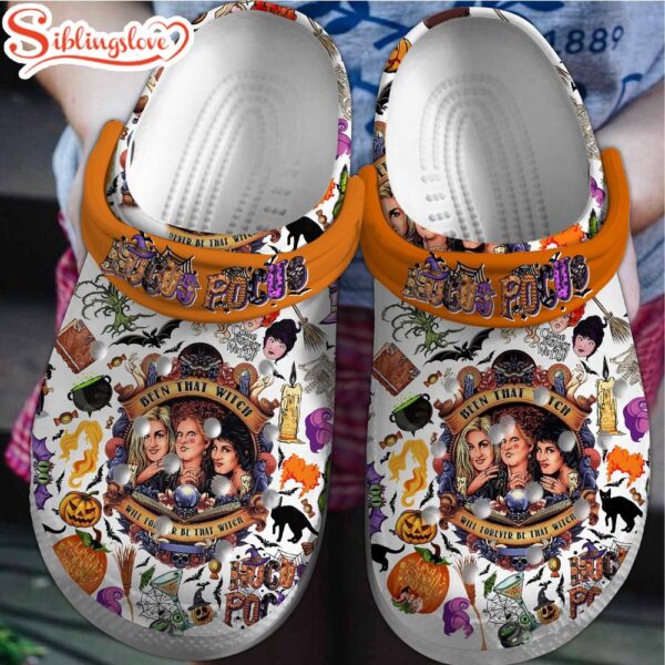 Hocus Pocus Movie Halloween Clogs Shoes Cartoon Clogs