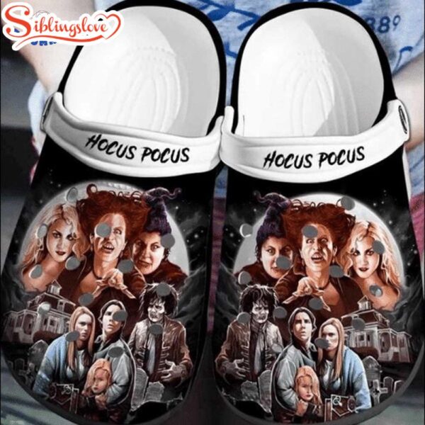 Hocus Pocus Sanderson Sisters Billy Butcherson Halloween Clogs Shoes Cartoon Clogs