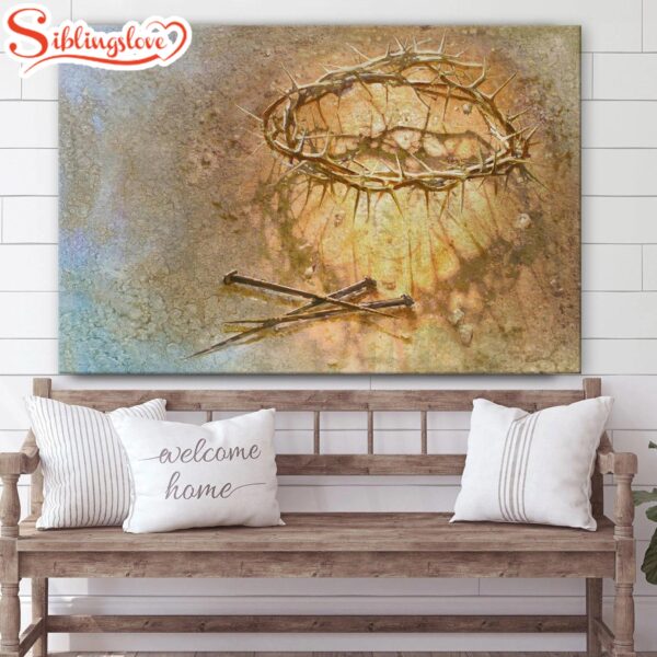 Holy Crown Canvas Wall Art