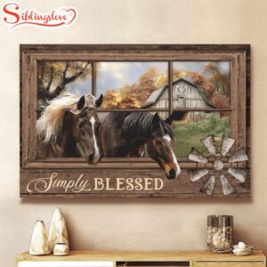 Horse Farm Simply Blessed Jesus…