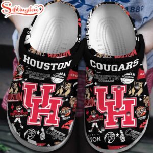 Houston Cougars NCAA Sport Clogs Shoes Comfortable For Men Women