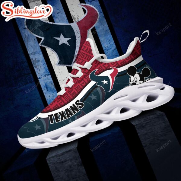 Houston Texans NFL Football Team Max Soul Shoes Gift For Men Women