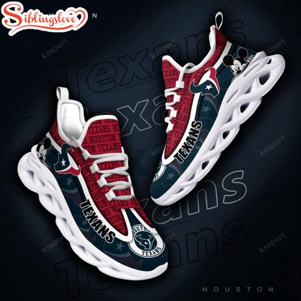 Houston Texans NFL Football Team Max Soul Shoes Gift For Men Women