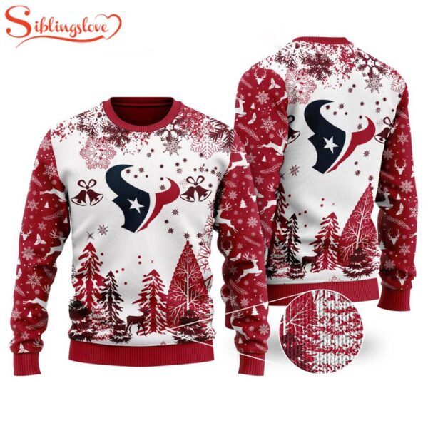 Houston Texans Special Christmas Ugly Sweater Design Holiday Edition