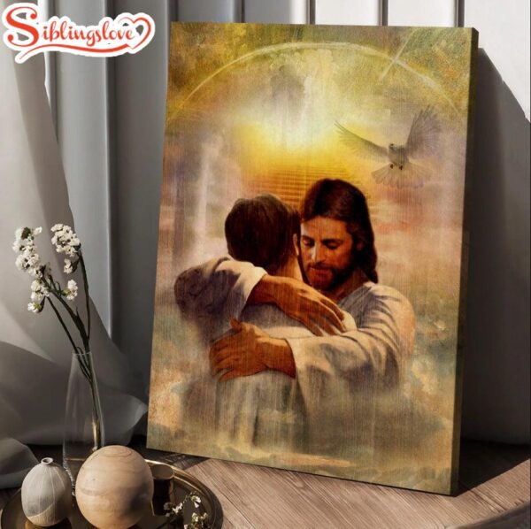 In The Arms Of Jesus Heaven’s Light Canvas Posters