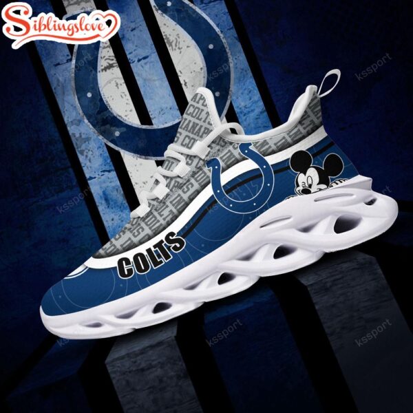 Indianapolis Colts NFL Football Team Max Soul Shoes Gift For Men Women