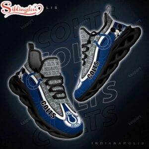 Indianapolis Colts NFL Football Team Max Soul Shoes Gift For Men Women