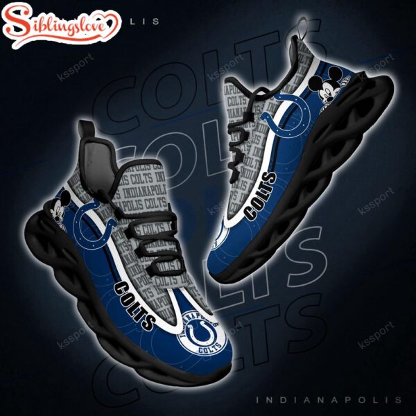 Indianapolis Colts NFL Football Team Max Soul Shoes Gift For Men Women