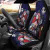 Jack And Sally Cartoon Car Decor  Cartoon Seat Cover Car Decor