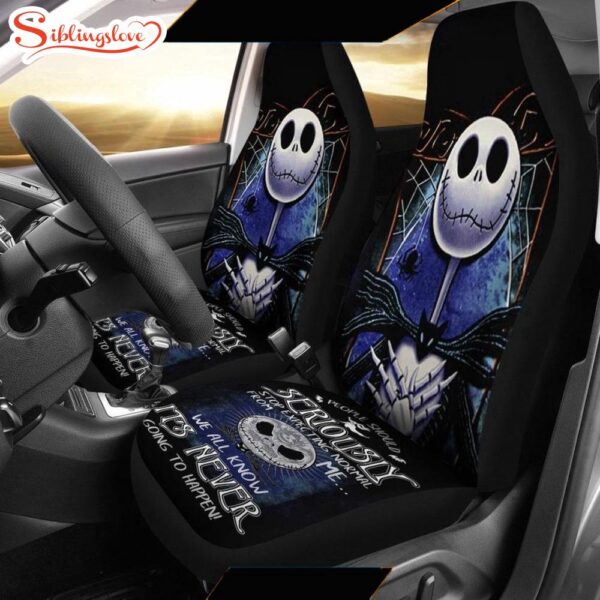 Jack  Cartoon Seat Cover Car Decor ers Nightmare Before Christmas Cart