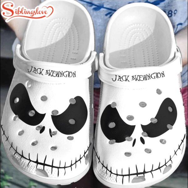 Jack Face The Nightmare Before Christmas Clogs Shoes For Men Women