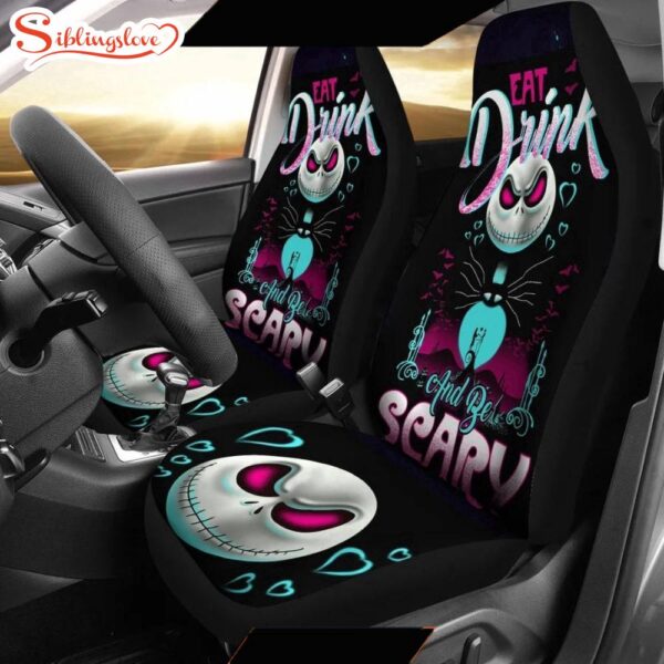 Jack Halloween  Cartoon Seat Cover Car Decor ers – seat Covers For Car