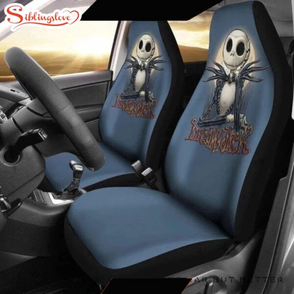 Jack Nightmare Before Christmas  Cartoon Seat Cover Car Decor ers 4