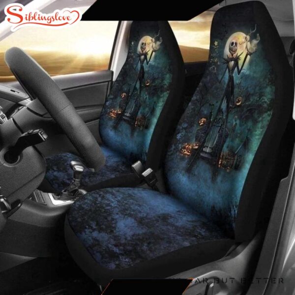 Jack Nightmare Before Christmas  Cartoon Seat Cover Car Decor ers