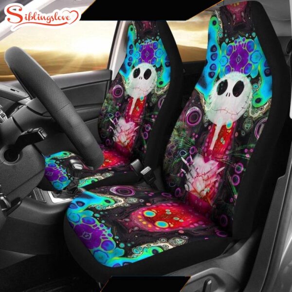 Jack Nightmare Before Christmas Cartoon  Cartoon Seat Cover Car Decor ers