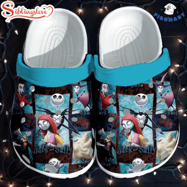 Jack Sally Halloween The Nightmare Before Christmas Clogs Shoes For Men Women