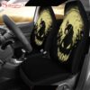 Jack Skellington and Ogie Bogie The Nightmare Before Christmas  Cartoon Seat Cover Car Decor