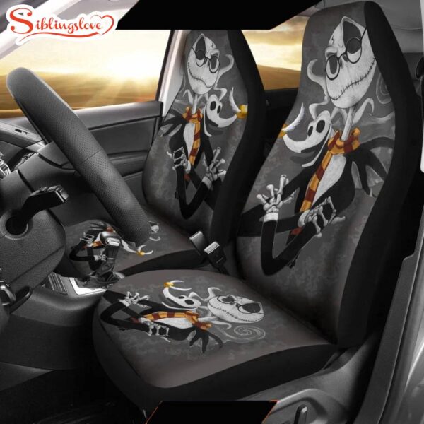 Jack Skellington and Philosophers Stone The Nightmare Before Christmas  Cartoon Seat Cover Car Decor