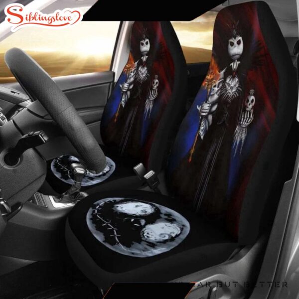 Jack Skellington Nightmare Before Christmas  Cartoon Seat Cover Car Decor ers Decor For Car