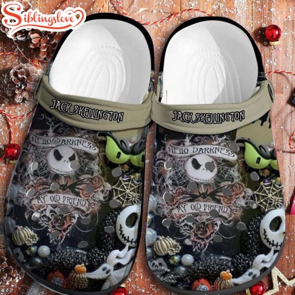 Jack Skellington Nightmare Christmas Clogs Shoes For Men Women