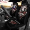 Jack Skellington & Sally Disney Cartoon  Cartoon Seat Cover Car Decor