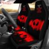 Jack’S Face Red Design Nightmare Before Christmas  Cartoon Seat Cover Car Decor ers Decor For