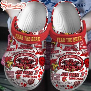 Jacksonville State Gamecocks NCAA Sport Clogs Shoes Comfortable For Men Women