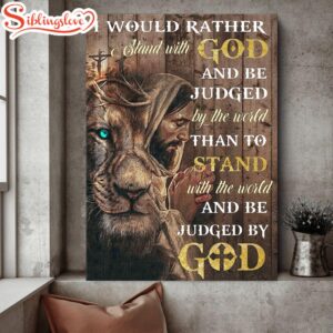 Jesus And Lion I Would…