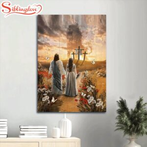 Jesus And The Girl Painting…