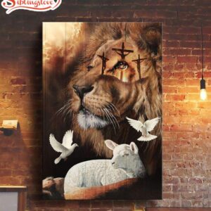 Jesus Beautiful Lion Lamb And…