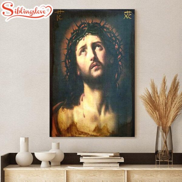 Jesus Christ After The Crucifixion Canvas Wall Art Print