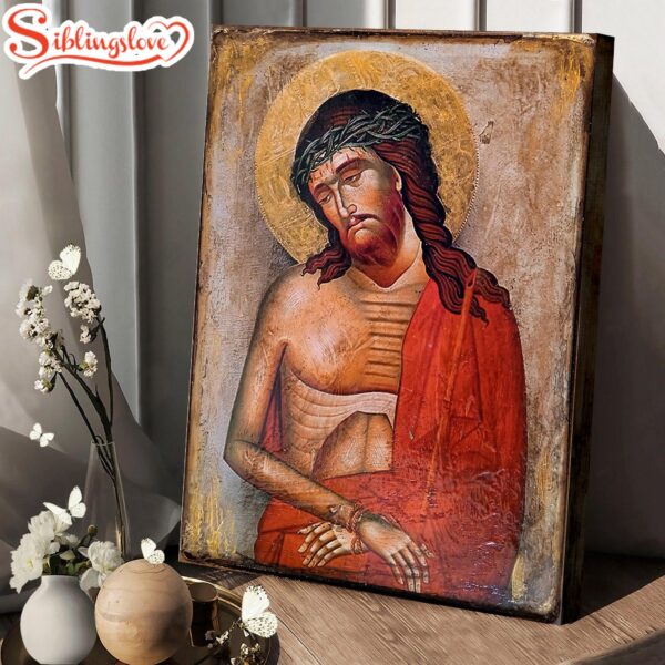 Jesus Christ After The Crucifixion Wall Art Canvas Poster