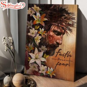 Jesus Faith Over Fair Canvas…