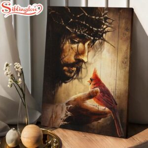 Jesus Hand Red Cardinals Thorn…