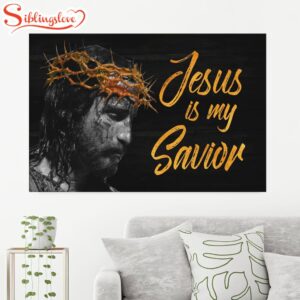 Jesus Is My Savior Canvas…