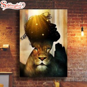 Jesus Lion Of Judah Canvas…