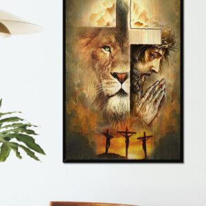 Jesus Lion Of Judah Cross…