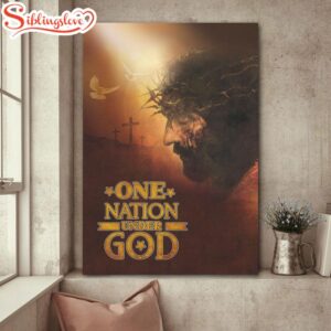 Jesus Painting Cross One Nation…