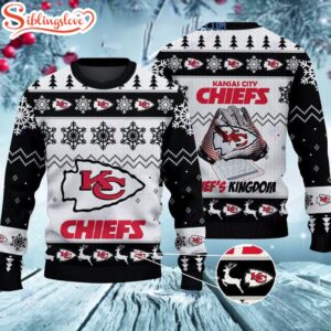 Kansas City Chiefs Chief’s Kingdom Christmas Ugly Sweater