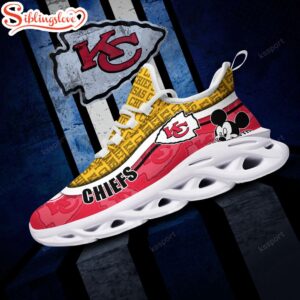 Kansas City Chiefs NFL Football Team Max Soul Shoes Gift For Men Women