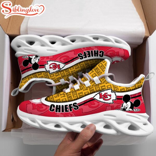 Kansas City Chiefs NFL Football Team Max Soul Shoes Gift For Men Women