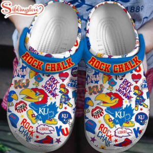 Kansas Jayhawks NCAA Sport Clogs…